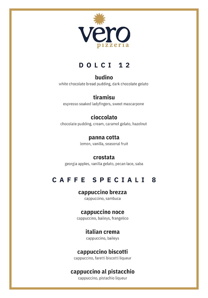 Menu Vero Pizzeria-2