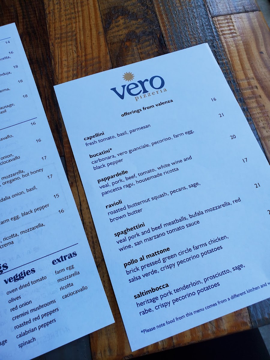Menu Vero Pizzeria-3